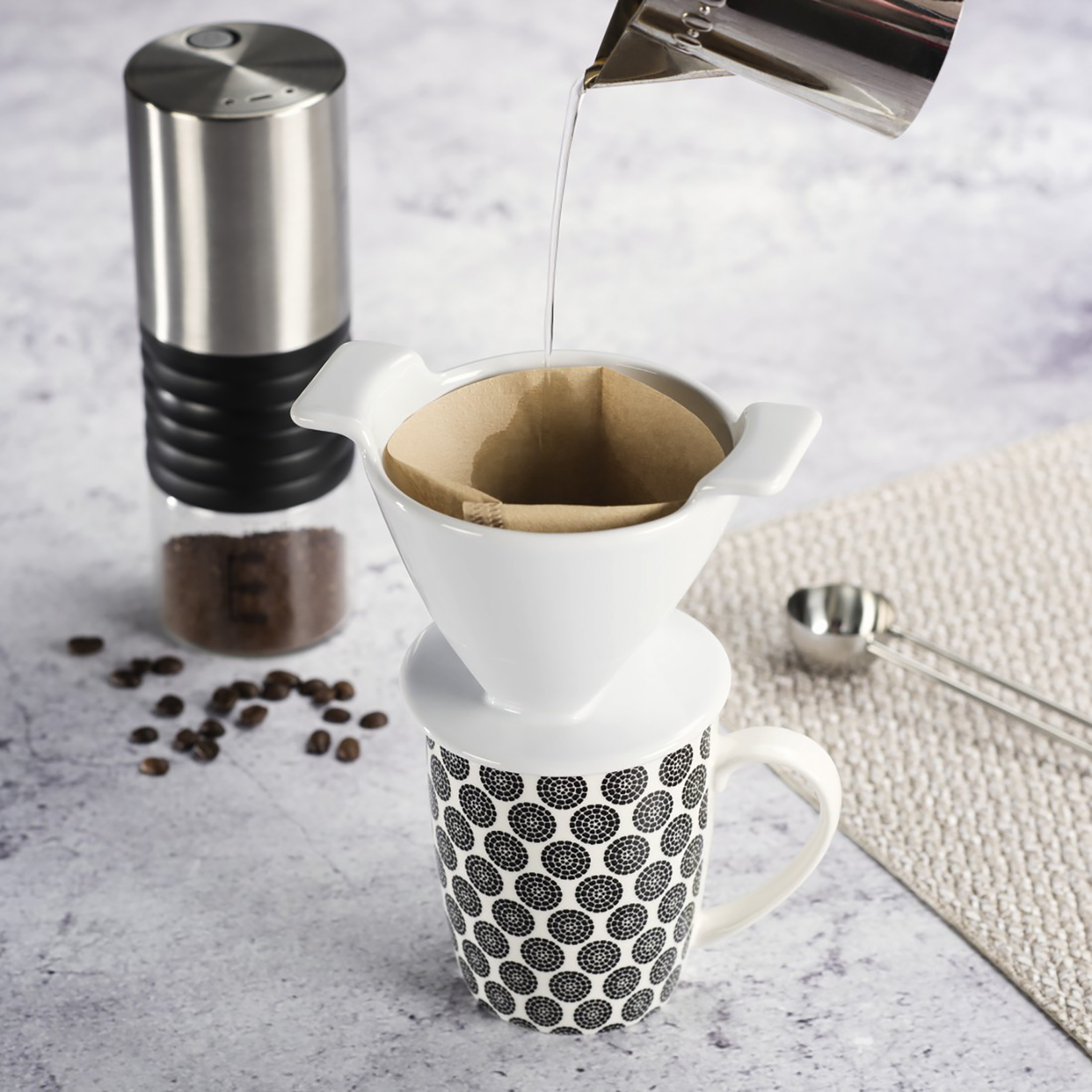 XAVAX 111242 Koffiefilter Porselein MT4