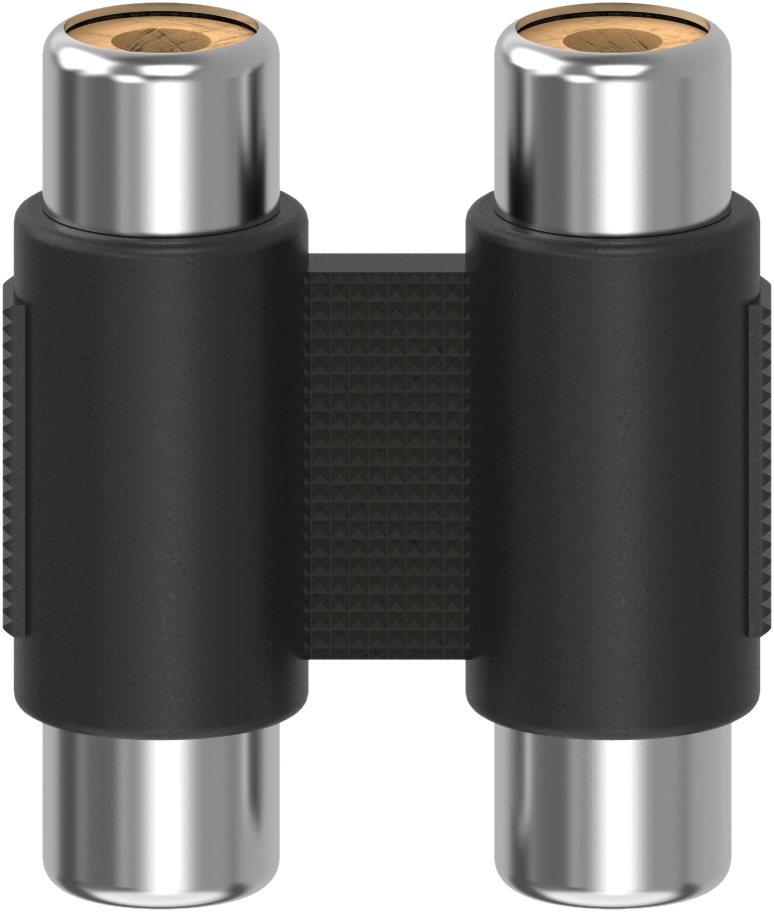 HAMA Adaptateur 2 x RCA femelle - 2 x RCA femelle (205181)