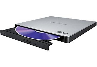 LG Slim External DVD Reader/Burner - Silver (GP57ES40)