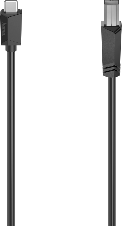 HAMA Câble USB-C - USB-B 1.5 m Noir (200642)