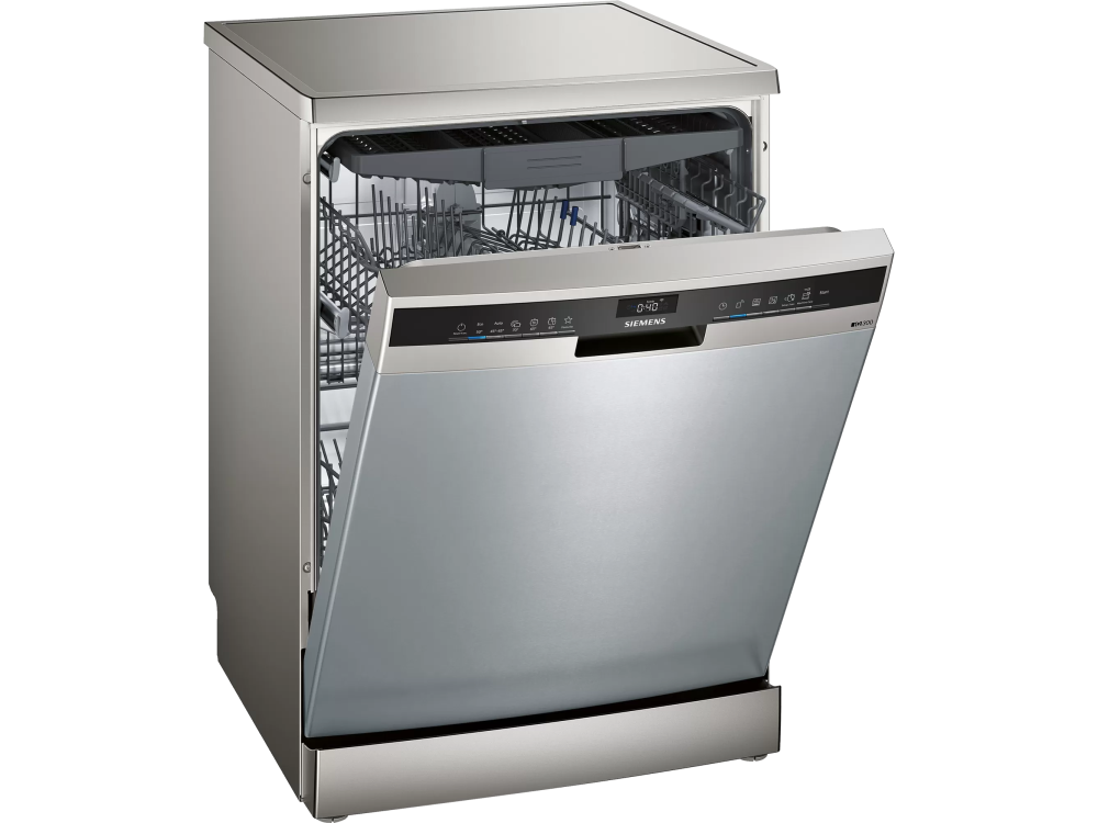 Lavavajillas - Siemens SN23HI60CE, Independiente, 14 servicios, 6 programas, 60 cm, VarioSpeed, Inox