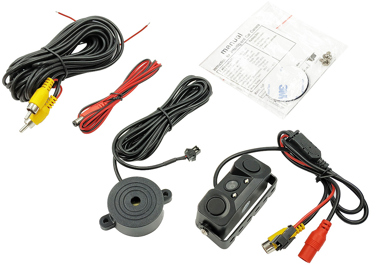 HOMASITA 96PS1031 Tolatóradar kamerával