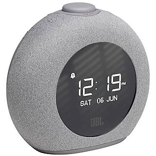 Reloj despertador inteligente - JBL Horizon 2, Bluetooth, Sintonizador FM/DAB/DAB+, USB, Gris