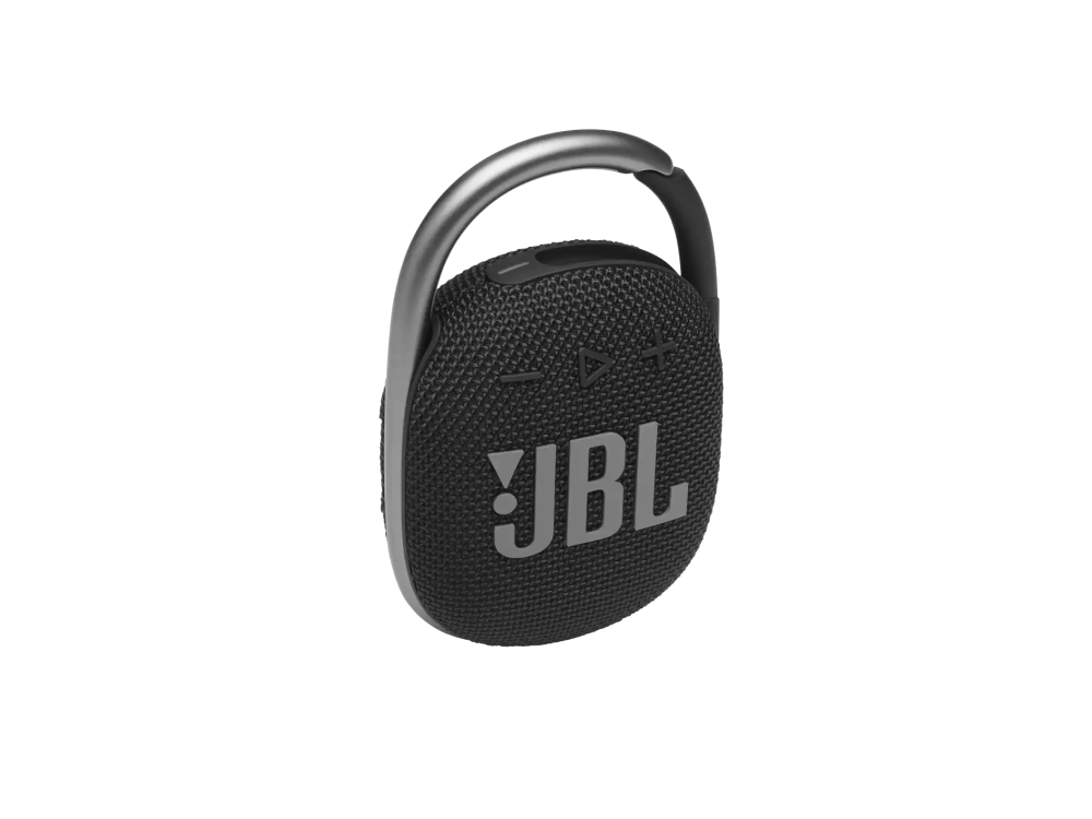 Altavoz inalámbrico - JBL Clip 4, 5 W, 10 horas, Bluetooth 5.1, IP67, Clip&Play, Negro