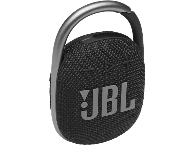 Altavoz inalámbrico - JBL Clip 4, 5 W, 10 horas, Bluetooth 5.1, IP67, Clip&Play, Negro