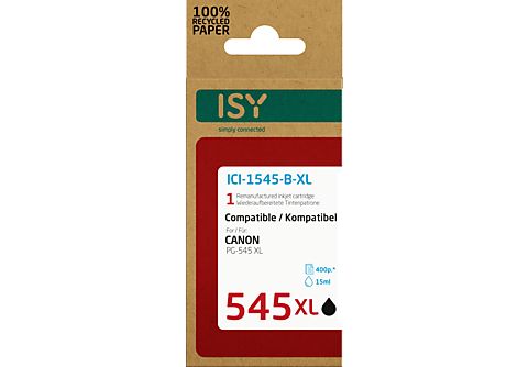 ISY Tintenpatronen ICI-1545-B-XL für Canon PG-545 XL, schwarz,  wiederaufbereitet online kaufen | MediaMarkt