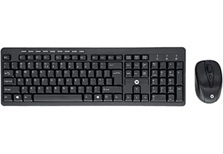DEXIM KMSW-916 Kablosuz Klavye-Mouse Set Siyah