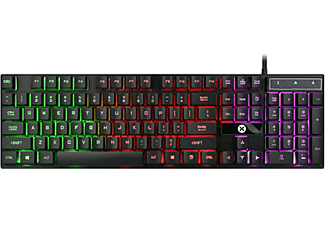 DEXIM KBL322 RGB Gaming Klavye Siyah