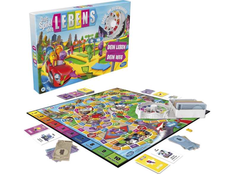 Hasbro Das Spiel Des Lebens 2021 Brettspiel Kaufen | Mediamarkt