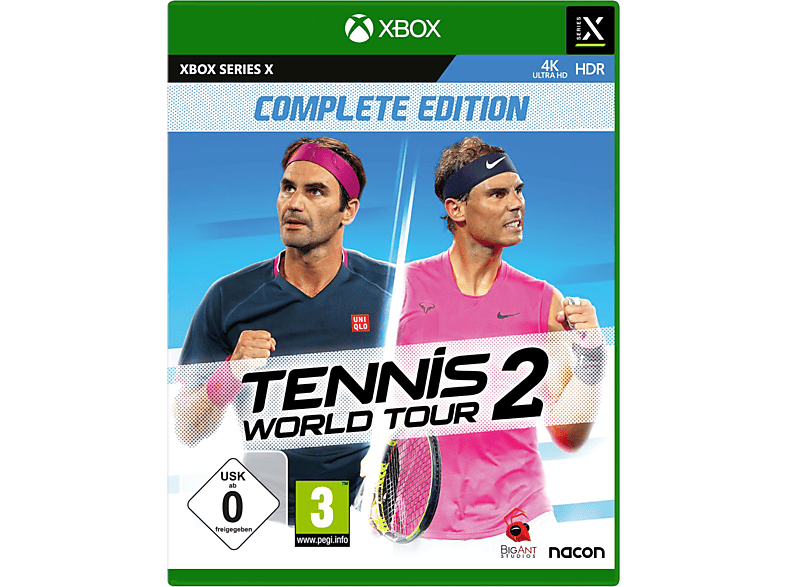 Tour Complete Tennis [Xbox World - Series Edition - X] 2