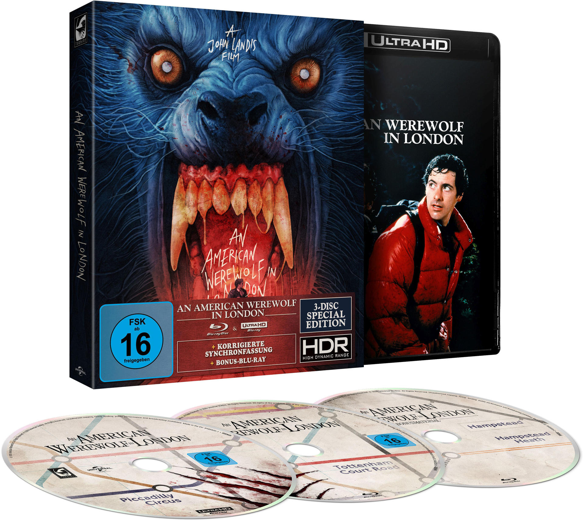 American Werewolf 4K Ultra HD Blu-ray + Blu-ray