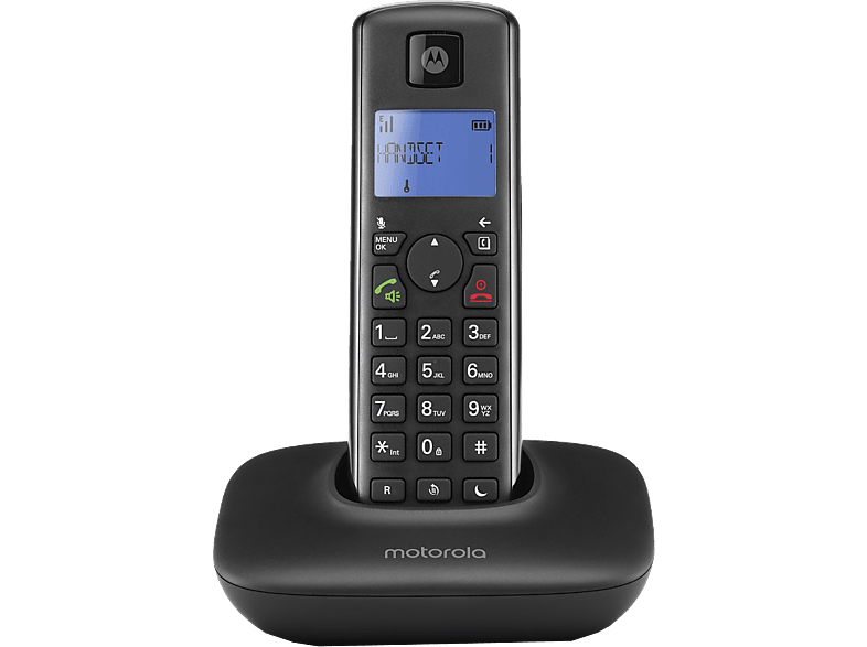 MOTOROLA T401 Fekete dect telefon