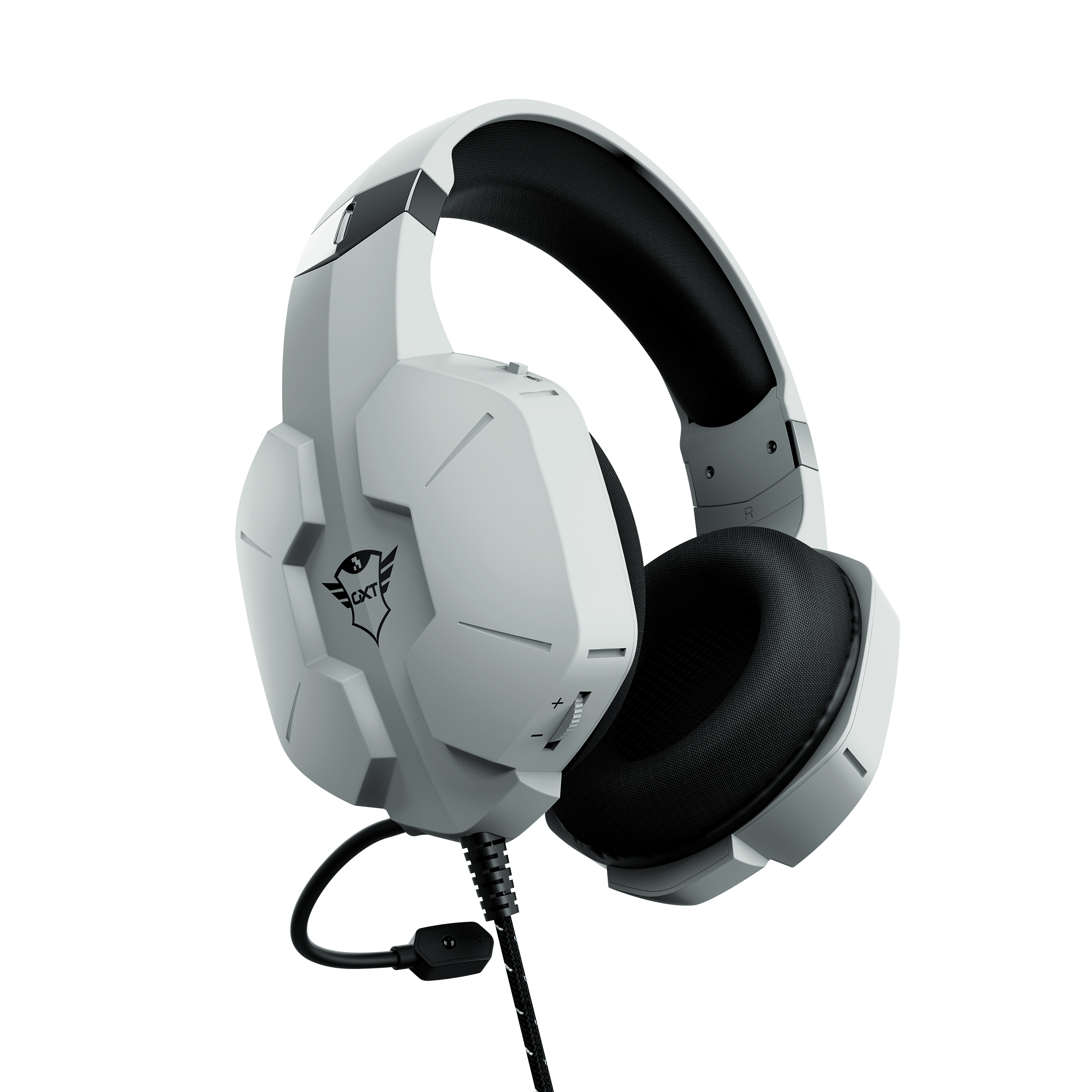 TRUST GXT 323W Carus Over-ear Gaming Headset für PS4 und PS5 - Weiß
