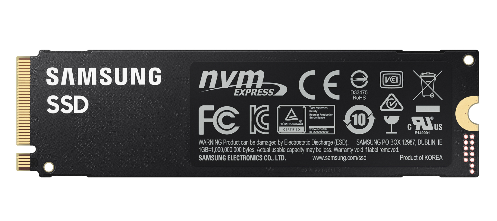 SAMSUNG 980 PRO, intern Playstation NVMe, TB Retail, SSD M.2 2 5 via kompatibel, Festplatte