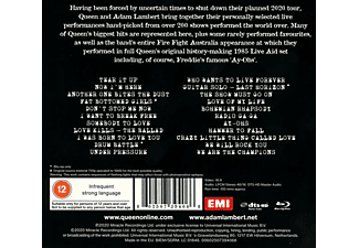 Adam Queen Lambert Adam Queen Lambert Live Around The World Cd Blu Ray Audio Mediamarkt