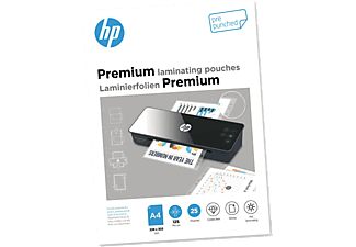 HP Premium A4, 125 mic. perforate (25 pezzi) - Pellicole di laminazione