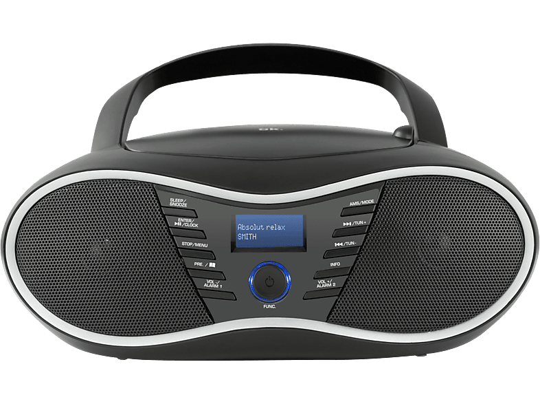 Ok Draagbare Radio Cd Bluetooth Dab+ (orc 630bt-b Dab+)