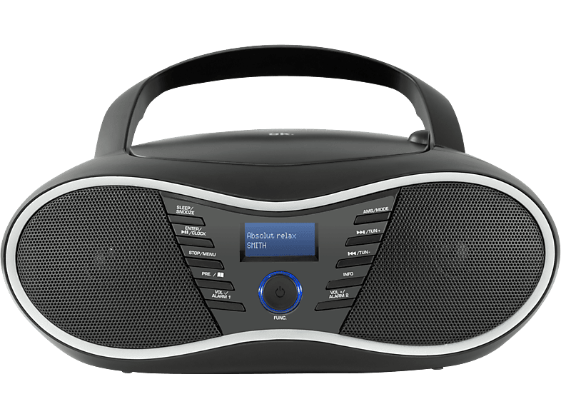 Ok Radio Cd Bluetooth Dab+ Portable (orc 630bt-b Dab+)