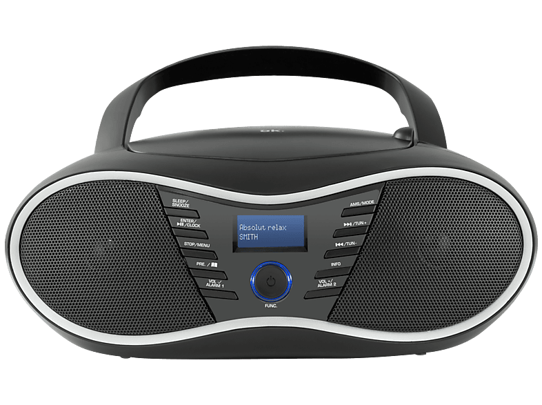 OK. Radio CD portable Bluetooth DAB+