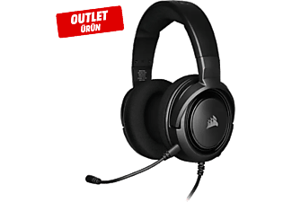 CORSAIR HS35 Stereo Kablolu Kulak Üstü Gaming Kulaklık Siyah Outlet 1207621