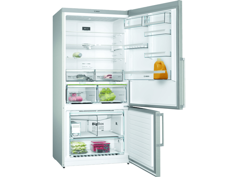 Bosch Kgn86aid1n D Enerji Sinifi 631l No Frost Alttan Donduruculu Buzdolabi Inox Buzdolabi