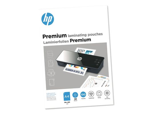 HP Premium A4, 125 Mic. (100 Stk.) - Laminierfolien