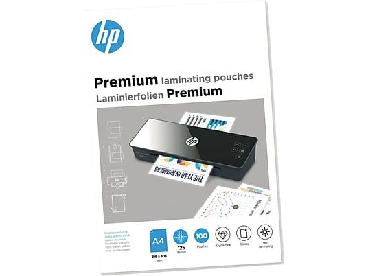 HP Haut de gamme A4, 125 mic. (100 pièces) - Films de plastification