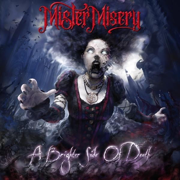 Albumcover: Frau steigt aus Wasser, zombieartig, dunkler Hintergrund. Text: Mister Misery.