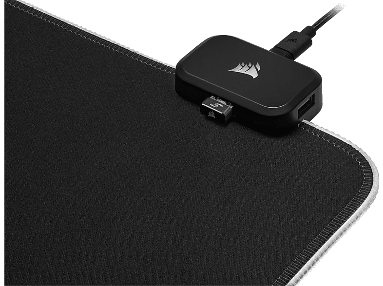 CORSAIR Gaming Mauspad MM700 RGB, Beleuchtung, USB, Schwarz — Foto 5 von 5