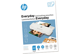 HP Everyday A4, 80 mic. Confezione piccola (25 pezzi) - Pellicole di laminazione