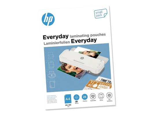 HP Everyday A4, 80 mic. Petit paquet (25 pièces) - Films de plastification