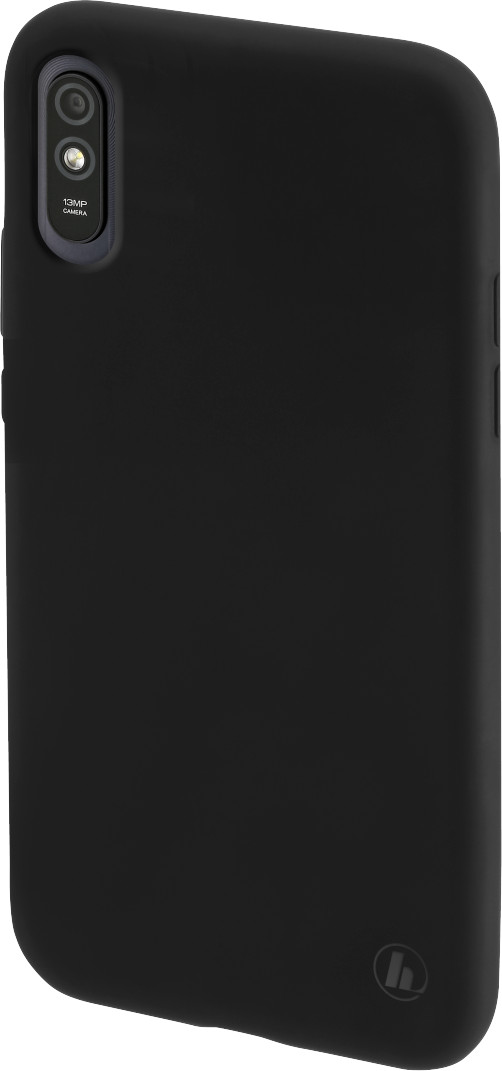 HAMA Cover Finest Feel Redmi 9A Zwart (195424)