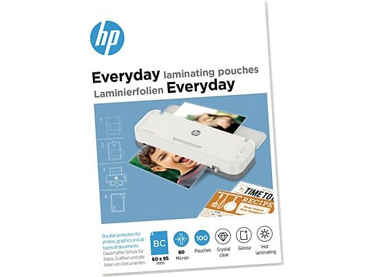 HP Everyday Visitenkarten, 80 Mic. (100 Stk.) - Laminierfolien