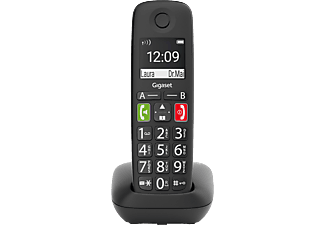 GIGASET Outlet E290 Fekete dect telefon