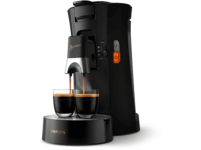 Philips CSA240 senseO® Select Kaffeepadmaschine, Schwarz — Foto 4 von 5
