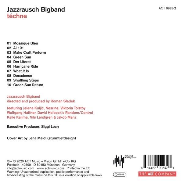 Jazzrausch Bigband - Techne  - (Vinyl)