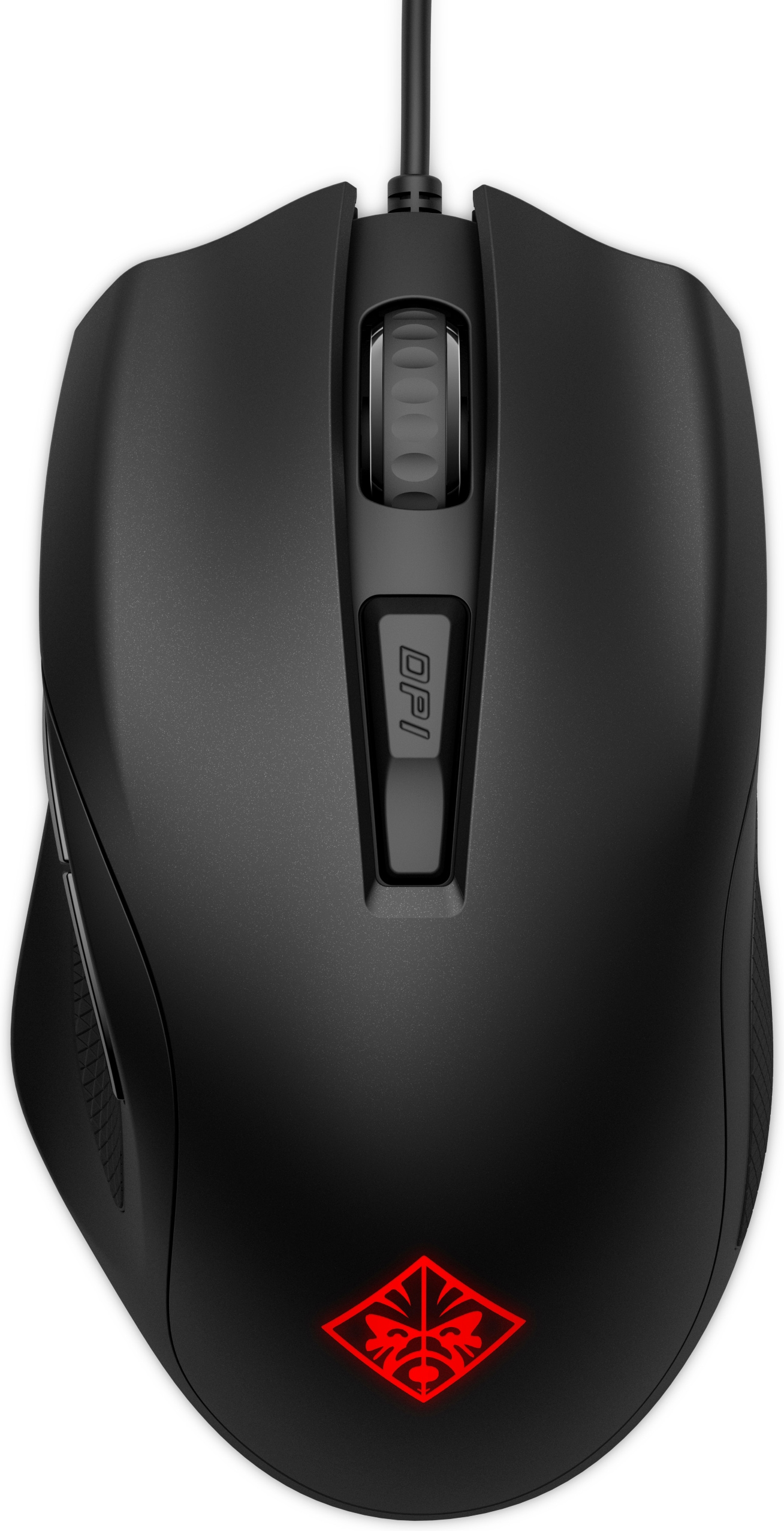 HP Gaming Maus Omen 400, kabelgebunden, schwarz (3ML38AA)