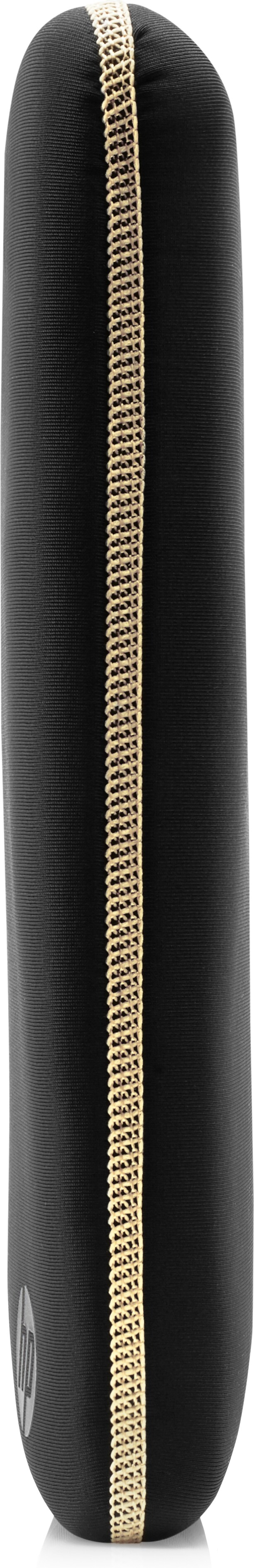 HP Reversible Neoprene Notebooktasche Sleeves für Universal Neopren, Schwarz/Gold