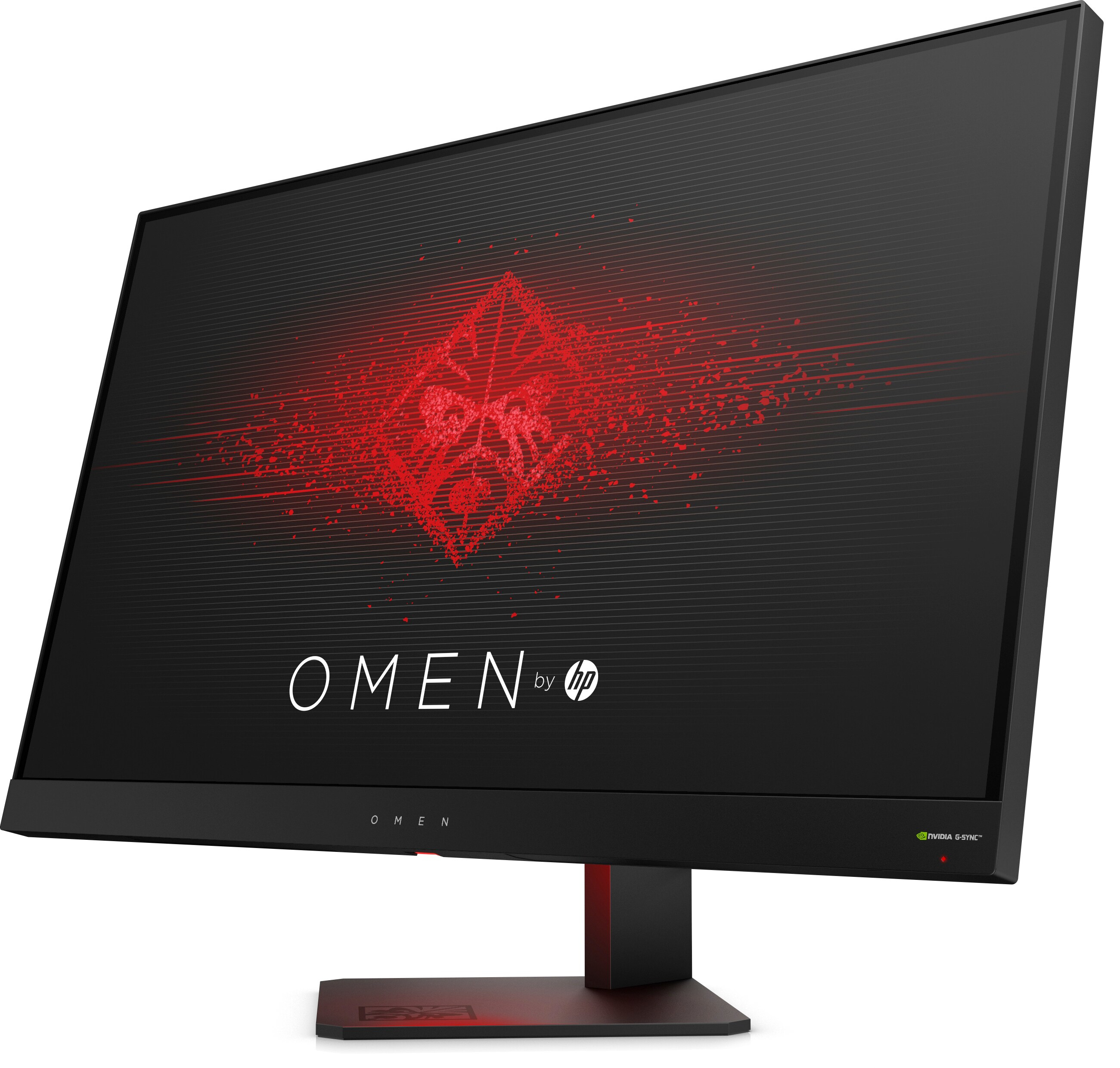 HP Gaming Monitor Omen 27 Zoll LED WQHD TN-Panel - Ausstellungsstück 27 Zoll Monitor, WQHD, 1,8 ms Reaktionszeit, 350 cd/m², Schwarz