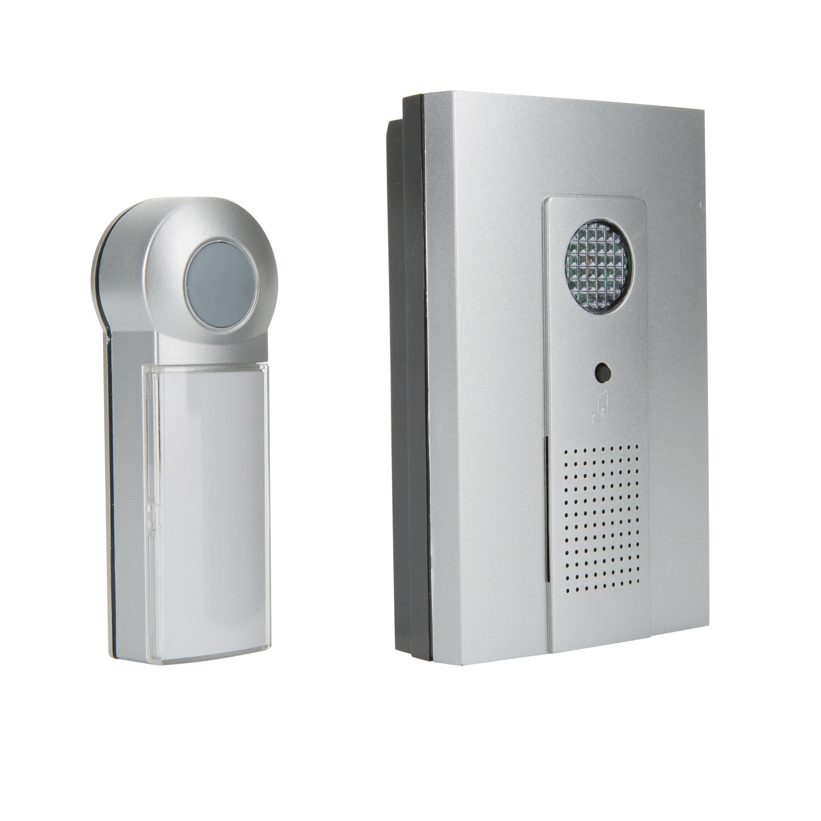 SMARTWARES Kabellose Funk-Türklingel DB286A Grau