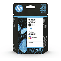 HP Tintenpatrone 305, schwarz/farbig
