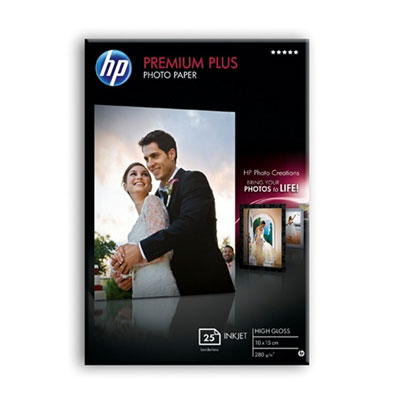 Papel Foto Todos Formatos - Hp, Q 8028 A- PAPER, PHOTO-PREMIUM 10X15