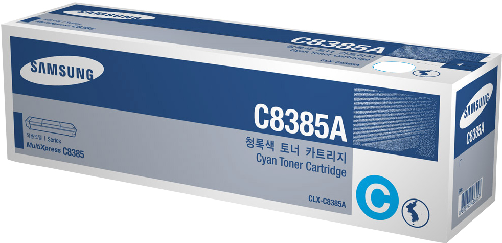 Cartucho láser - Samsung CLX-C8385A, Cian