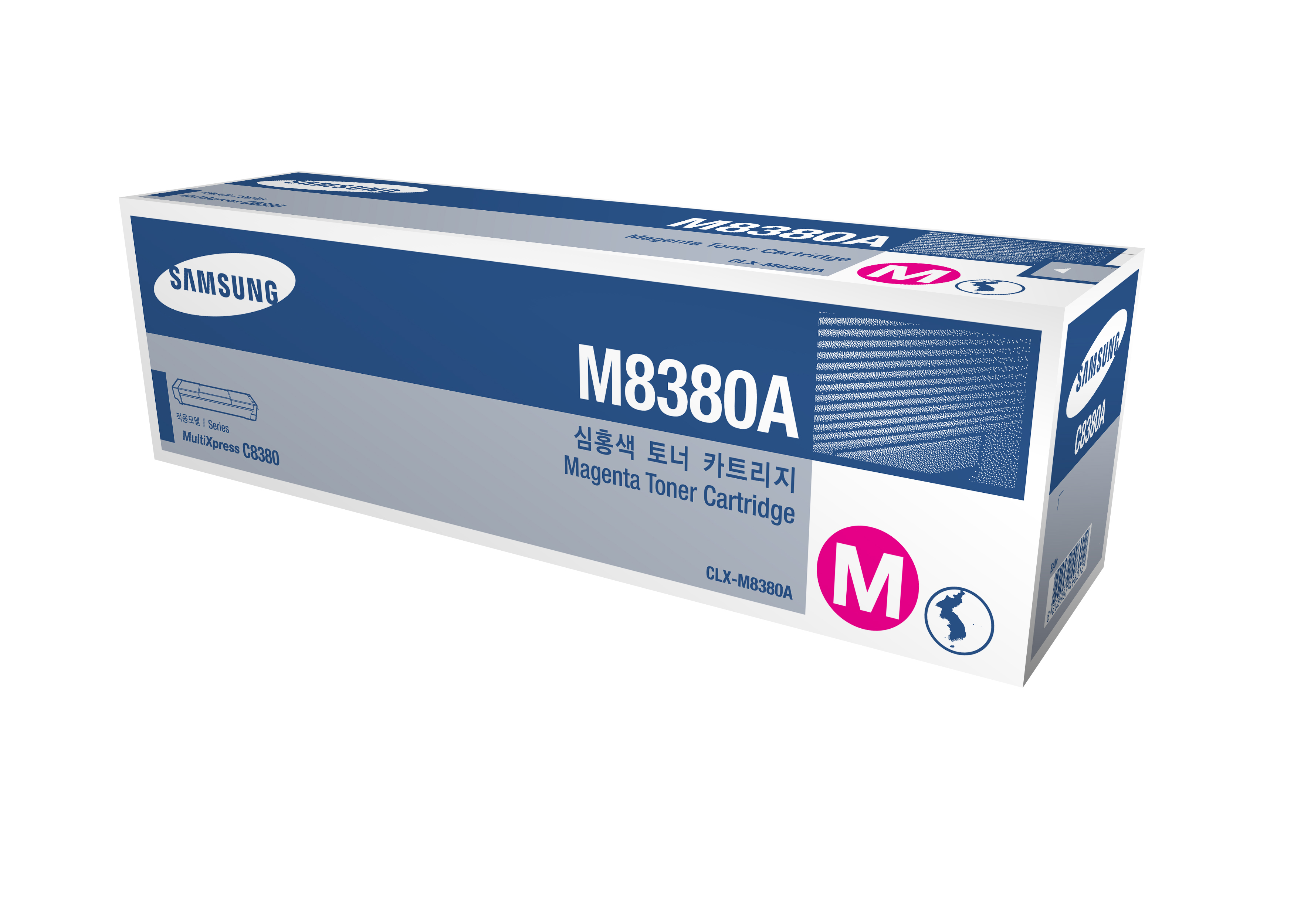 Cartucho de tinta - Samsung CLX-M8380A, Magenta