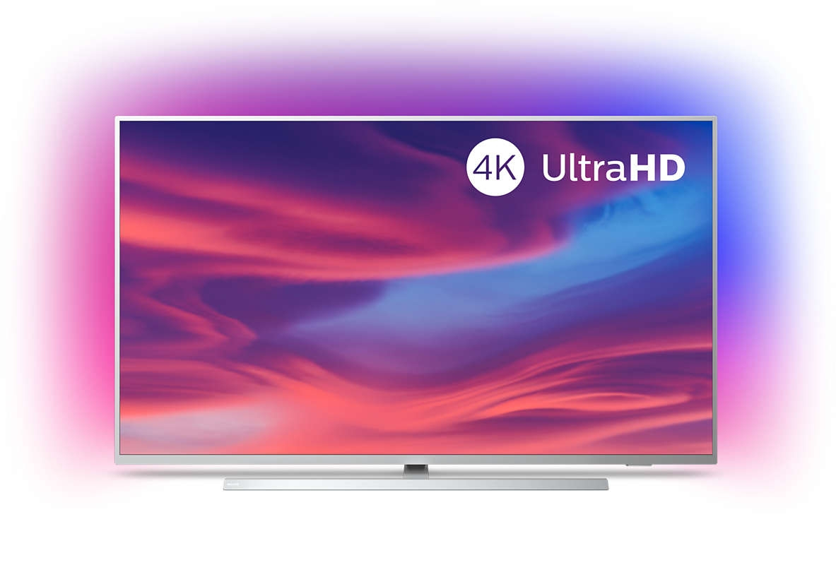 TV LED 58" - Philips 58PUS7304/12, Ultra HD 4K, P5 Perfect Picture Engine, Ambilight, Micro Dimming Pro, Plata