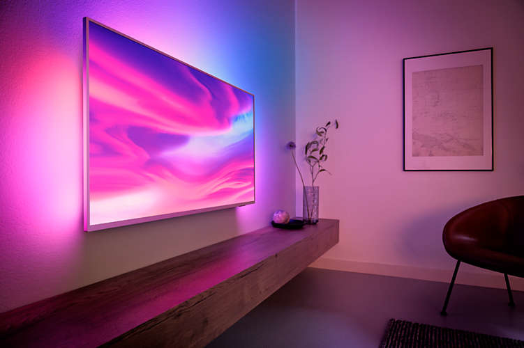 TV LED 58" - Philips 58PUS7304/12, Ultra HD 4K, P5 Perfect Picture Engine, Ambilight, Micro Dimming Pro, Plata
