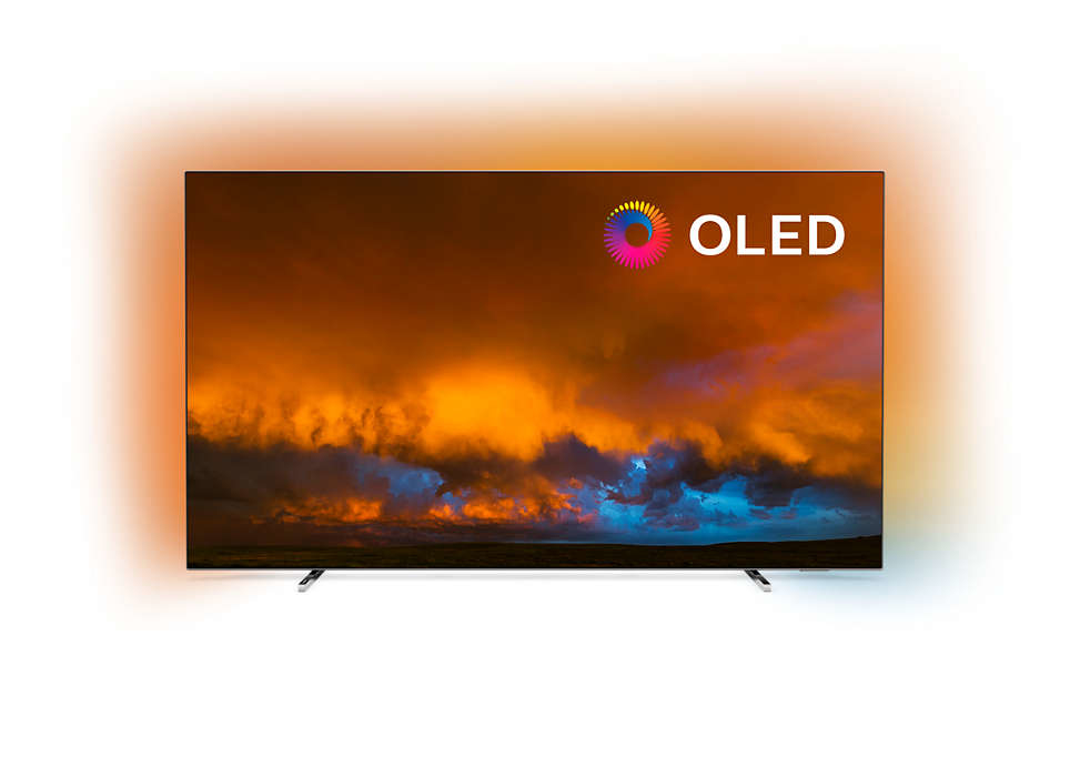 TV OLED 65" - Philips 65OLED804/12, Ultra HD 4K, HDR, Smart TV, Dolby Atmos, 20W + 30W Subwoofer, Negro