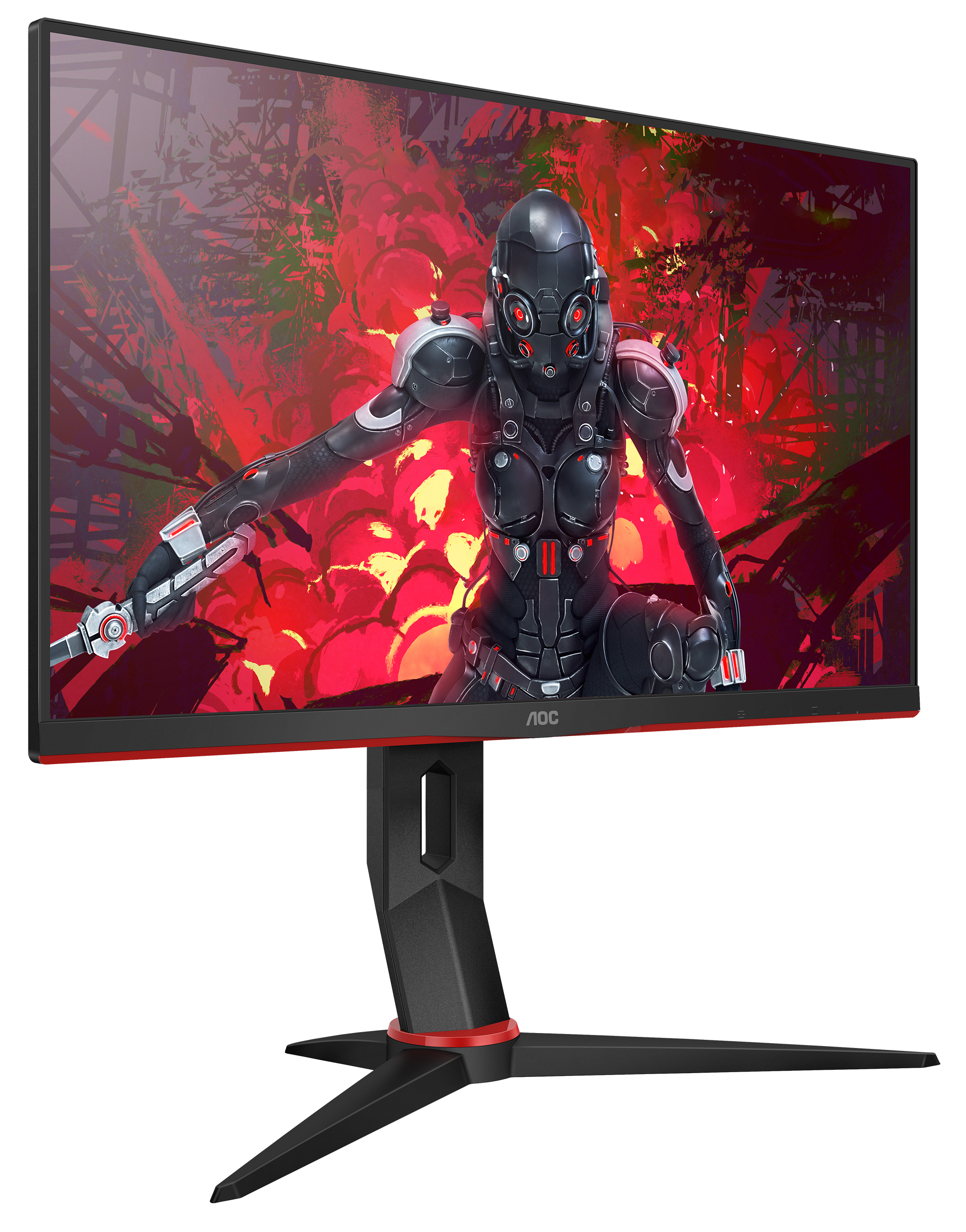 Monitor gaming - AOC 24G2U5/BK, 24" Full HD IPS, 1ms, AMD FreeSync, Negro
