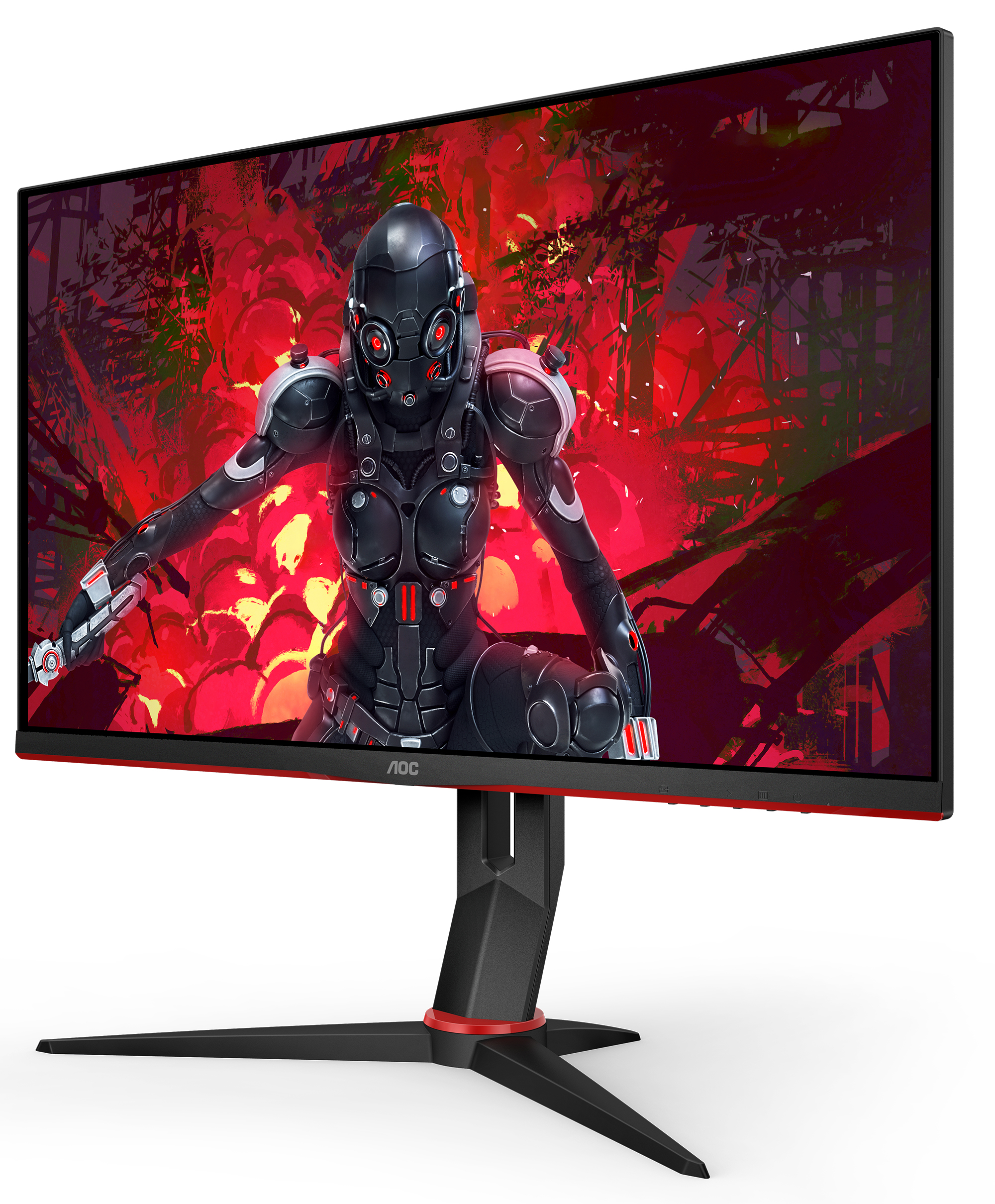 Monitor gaming - AOC 27G2U/BK, 27" Full HD IPS, 1ms, 144 Hz, AMD FreeSync, Negro