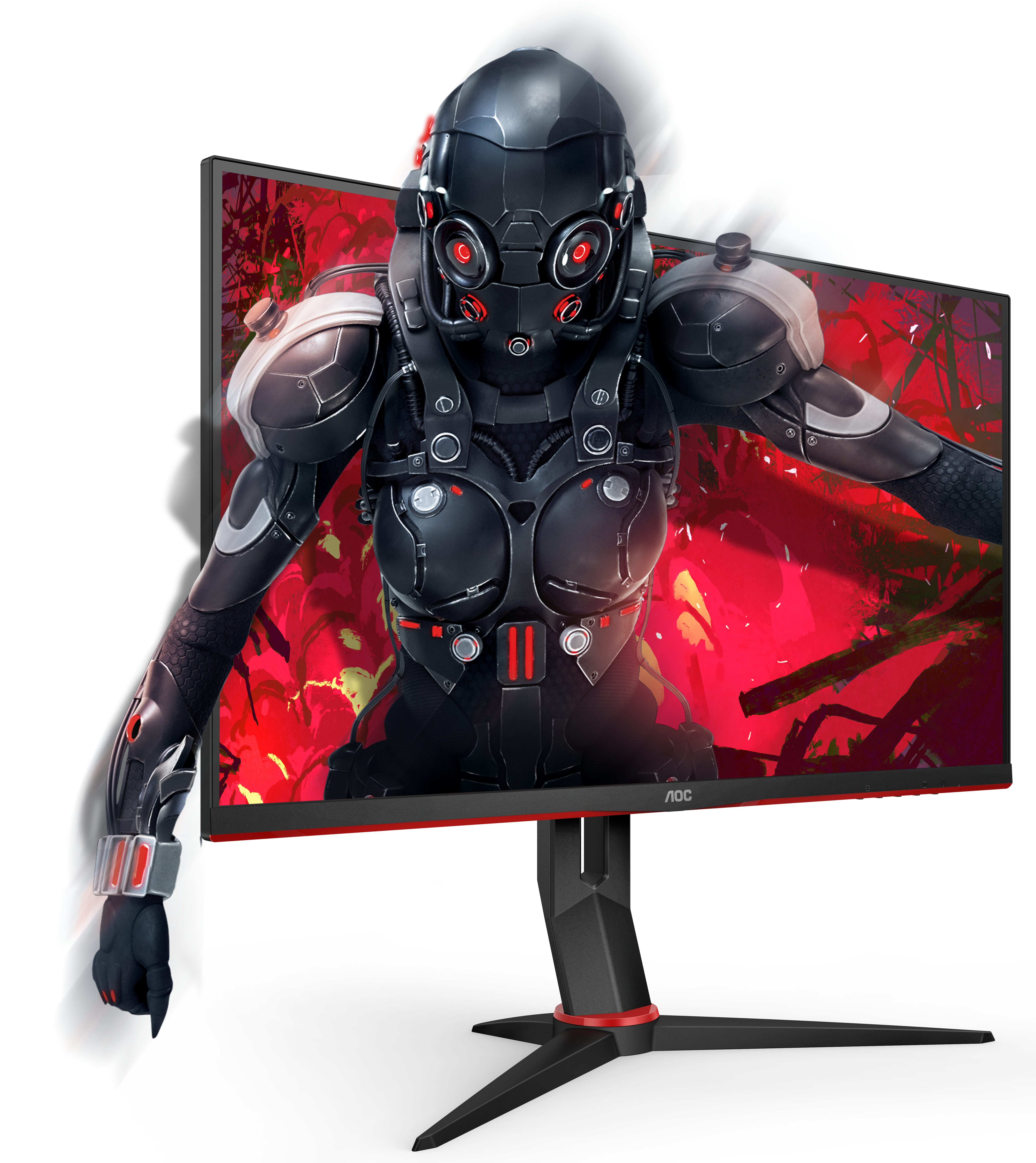 Monitor gaming - AOC 27G2U/BK, 27" Full HD IPS, 1ms, 144 Hz, AMD FreeSync, Negro